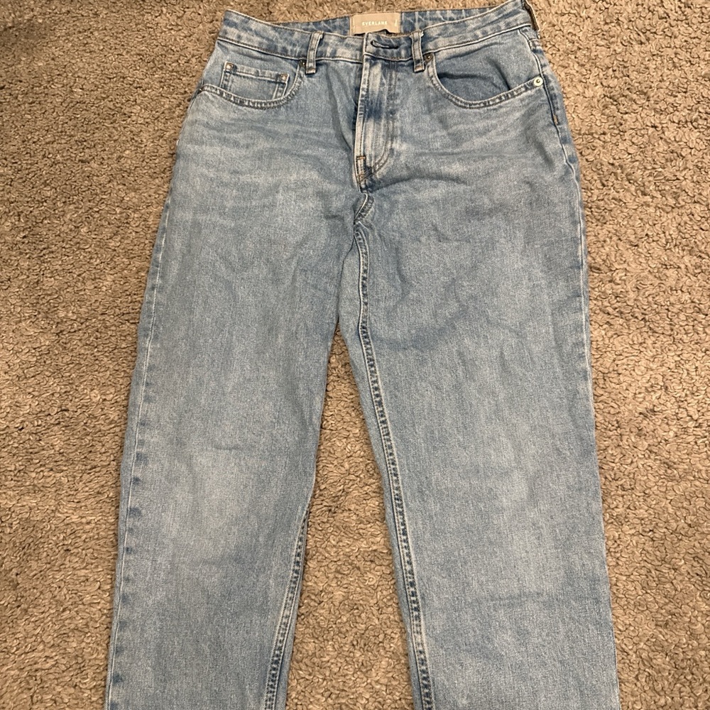 Everlane Light Blue Straight Leg Jeans